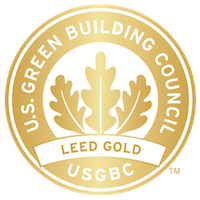 US Green Building Council USGBC LEED Gold logo